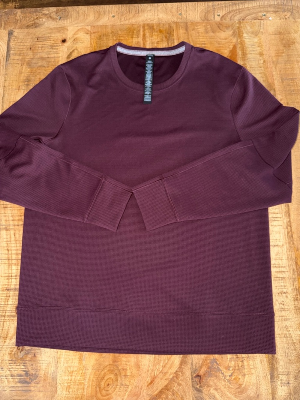 lululemon athletica Men's Crewneck Sweater - Burgundy